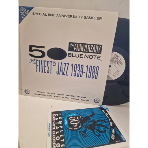 BLUE NOTE 50th Anniversary Sampler The Finest in Jazz 1939-1989 Blue Note BNX 1 12” LP