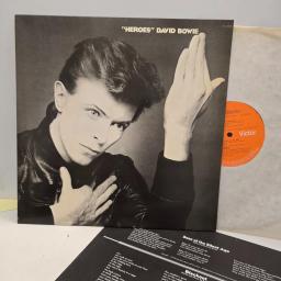 DAVID BOWIE Heroes PL 12522 12” LP