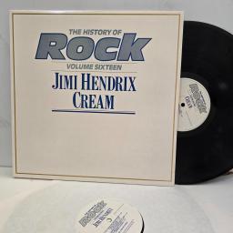 JIMI HENDRIX CREAM The History of Rock Vol 16 HRL 016 12” 2x LP