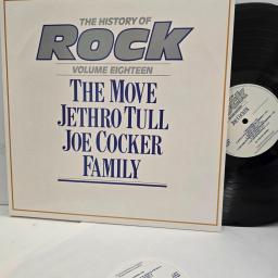 THE MOVE JETHRO TULL JOE COCKER FAMILY The History of Rock Vol 18 HRL 018 12” 2x LP