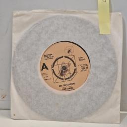 JOHN KONGOS Ride the Lightning I Won’t Ask You Where You’ve Been BUG 58 7” Single