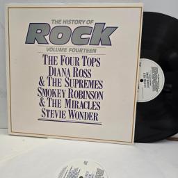 THE FOUR TOPS DIANA ROSS & THE SUPREMES SMOKEY ROBINSON & THE MIRACLES STEVIE WONDER The History of Rock Vol 14 HRL 014 12” 2x LP