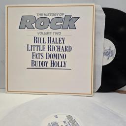 BILL HALEY LITTLE RICHARD FATS DOMINO BUDDY HOLLY The History of Rock Vol 2 HRL 002 12” 2x LP
