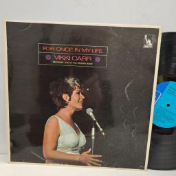 VIKKI CARR For Once in My Life LBS 83180 12” LP