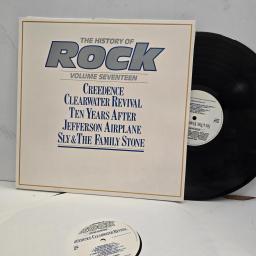 CREEDENCE CLEARWATER REVIVAL TEN YEARS AFTER JEFFERSON AIRPLANE SLY & THE FAMILY STONE The History of Rock Vol 17 HRL 017 12” 2x LP
