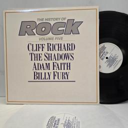 CLIFF RICHARD THE SHADOWS ADAM FAITH BILLY FURY The History of Rock Vol 5 HRL 005 12” 2x LP