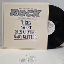 T REX SWEET SUZI QUATRO GARY GLITTER The History of Rock Vol 20 HRL 020 12” 2x LP