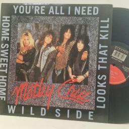 MOTLEY CRUE You’re All I Need EKR 65 12” Single