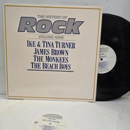 IKE & TINA TURNER JAMES BROWN THE MONKEES THE BEACH BOYS The History of Rock Vol 9 HRL 009 12” 2x LP