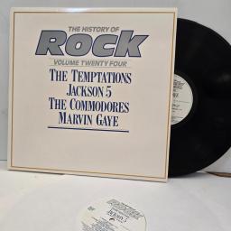 THE TEMPTATIONS JACKSON 5 THE COMMODORES MARVIN GAYE The History of Rock Vol 24 HRL 024 12” 2x LP