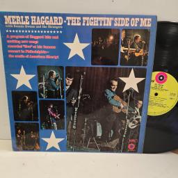 MERLE HAGGARD The Fightin’ Side of Me E-ST 451 12” LP