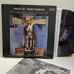 BACH PEARS St John Passion SET 531 12” 3x LP Box Set