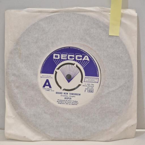 JASPER Brand New Tomorrow You Can Look F 13592 7” Single