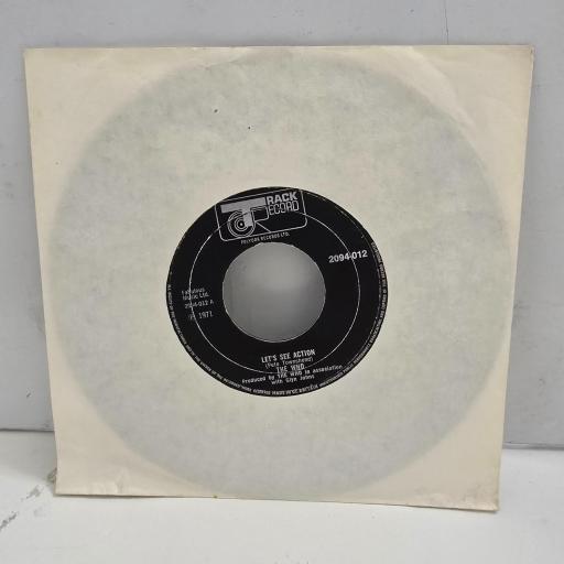 THE WHO Let’s See Action When I Was a Boy 2094-012 7” Single