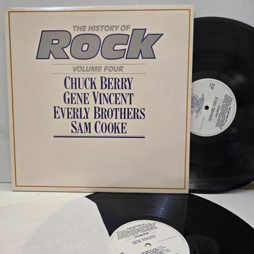 CHUCK BERRY GENE VINCENT EVERLY BROTHERS SAM COOKE The History of Rock Vol 4 HRL 004 12” 2x LP