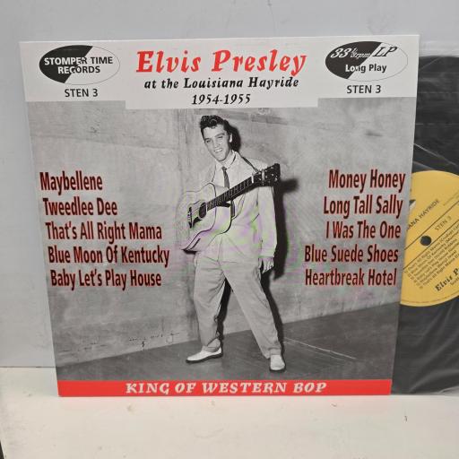 ELVIS PRESLEY The Louisiana Hayride STEN 3 10” LP