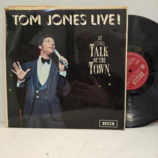 TOM JONES Live at the Talk of the Town LK 4874 12” LP