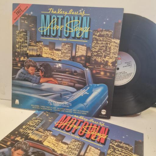 MOTOWN The Very Best of Motown Love Songs VOLUME 1 AND 2 STAR 2239 12” 2x LP