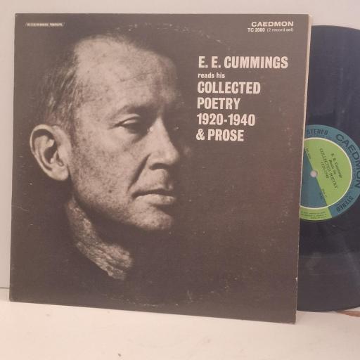 E E CUMMINGS Collected Poetry TC 2080 12” 2x LP