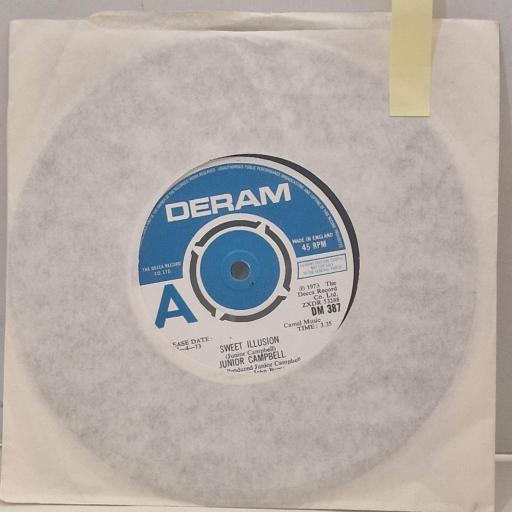 JUNIOR CAMPBELL Sweet Illusion Ode to Karen DM 387 7” Single