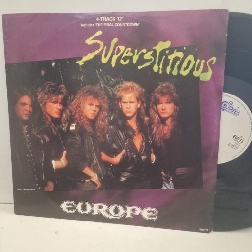 EUROPE Superstitious EUR T3 12” Single