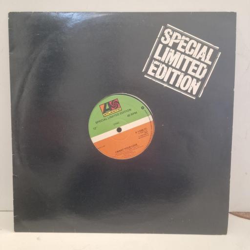 CHIC I Want Your Love K 11245 12” Single