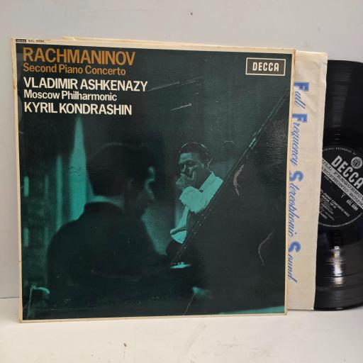 RACHMANINOV VLADIMIR ASHKENAZY Second Piano Concerto SXL 6099 12” LP