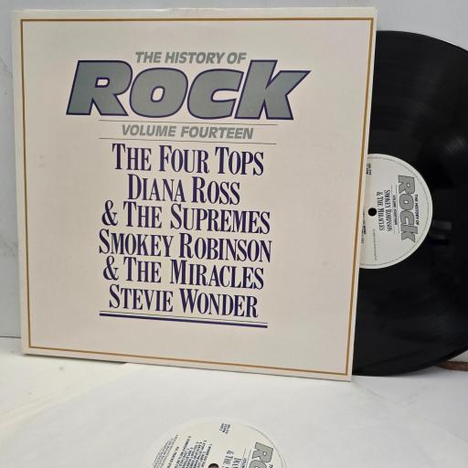 THE FOUR TOPS DIANA ROSS & THE SUPREMES SMOKEY ROBINSON & THE MIRACLES STEVIE WONDER The History of Rock Vol 14 HRL 014 12” 2x LP