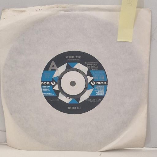 BRENDA LEE Nobody Wins We Had a Good Thing Going MUS 1189 7” Single