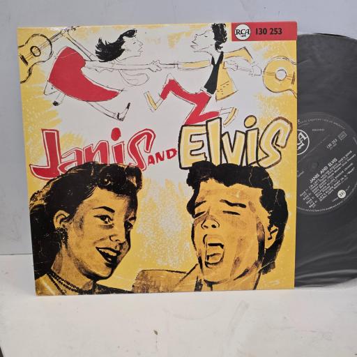 JANIS MARTIN & ELVIS PRESLEY Janis and Elvis 130 253 10” LP