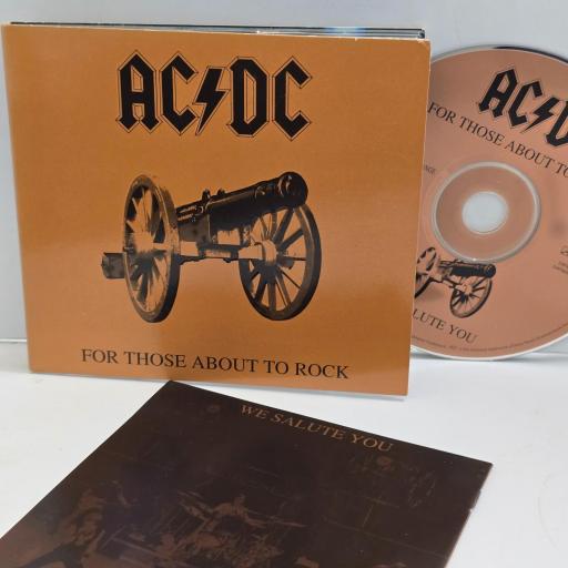 ACDC For Those About to Rock EPC 510766 2 CD