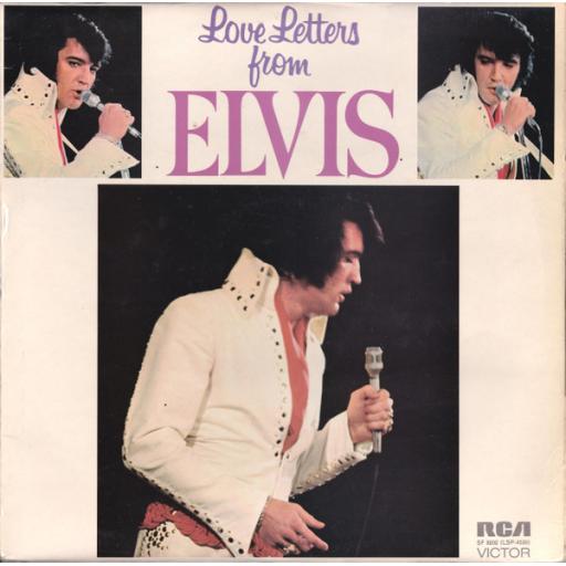 ELVIS PRESLEY Love Letters from Elvis LSP-4530 12” LP
