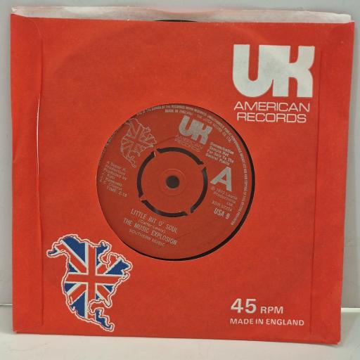 THE MUSIC EXPLOSION I See the Light Little Bit O’ Soul USA 9 7” Single