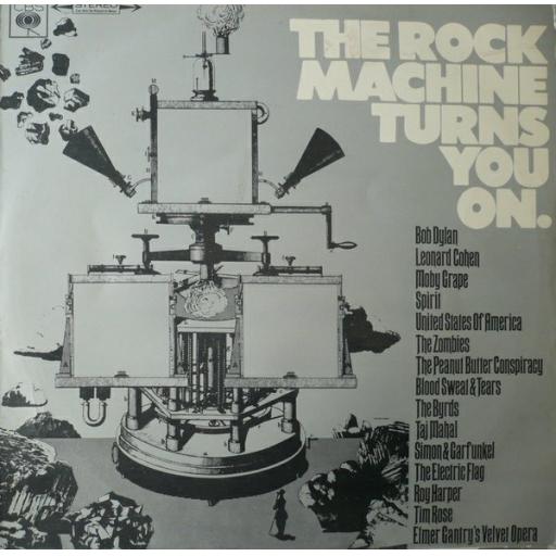 MOBY GRAPE, THE ZOMBIES, US of A, ROY HARPER, LEONARD COHEN, ETC ETC the rock machine turns you on, SPR 22