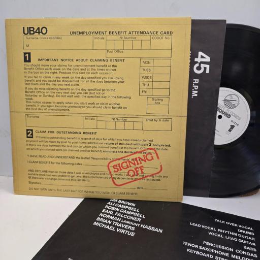 UB40 Signing Off GRAD LP2 12” 2x LP