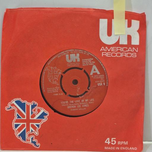 BRENDA LEE JONES You’re the Love of My Life Thread Your Needle USA 8 7” Single