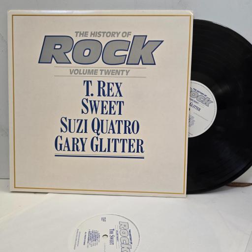 T REX SWEET SUZI QUATRO GARY GLITTER The History of Rock Vol 20 HRL 020 12” 2x LP