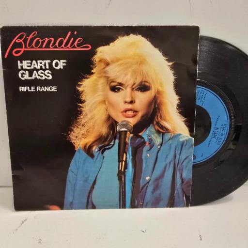 BLONDIE Heart of Glass Rifle Range CHS 2275 7” Single