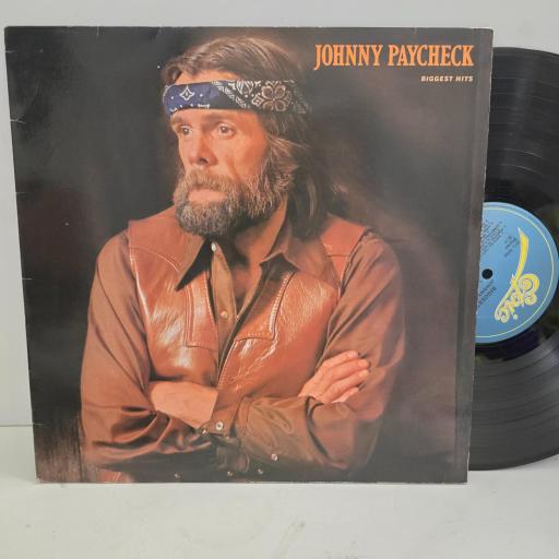 JOHNNY PAYCHECK Biggest Hits EPC 32305 12” LP