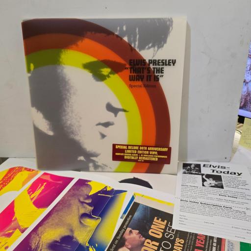 ELVIS PRESLEY That’s the Way it is Special Edition ELVIS 102 12” 5x LP Box Set