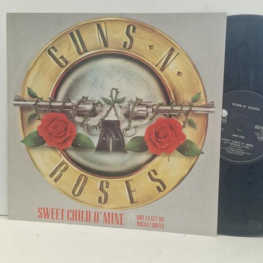 GUNS N ROSES Sweet Child O’ Mine GEF43 12” Single