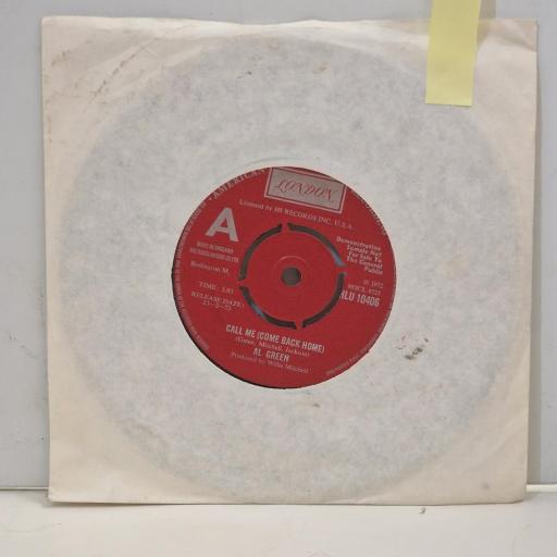 AL GREEN Call Me What a Wonderful Thing Love Is HLU 10406 7” Single