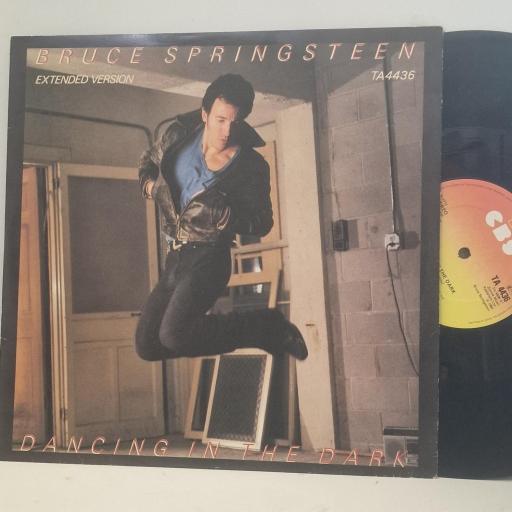 BRUCE SPRINGSTEEN Dancing in the Dark TA 4436 12” Single