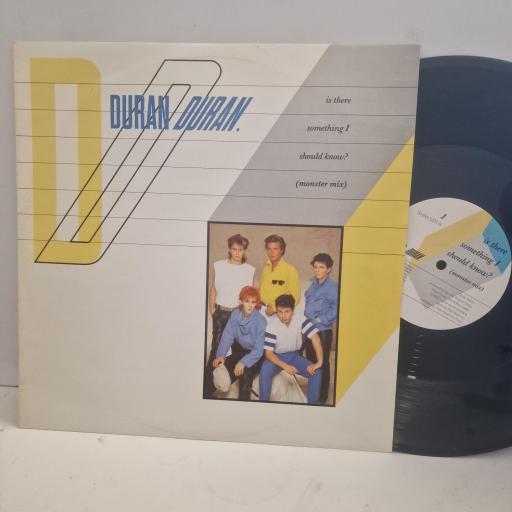 DURAN DURAN Is There Something I Should Know EMI 5371 12” Single