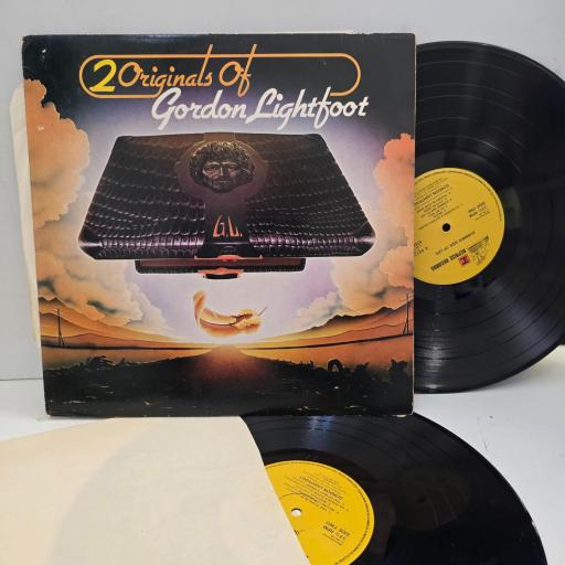 GORDON LIGHTFOOT 2 Originals of Gordon Lightfoot K 64022 12” 2x LP Don Quixote AND Summer Side Of Life