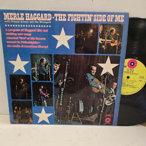 MERLE HAGGARD The Fightin’ Side of Me E-ST 451 12” LP