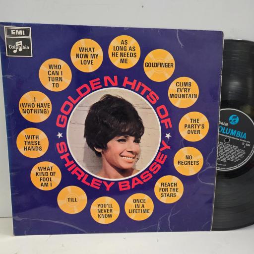 SHIRLEY BASSEY Golden Hits of Shirley Bassey SX 6294 12” LP