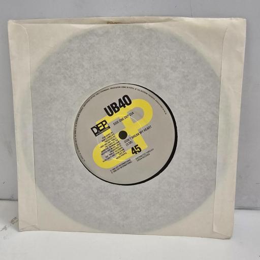 UB40 Don’t Break My Heart Mek Ya Rok DEP 22 7” Single