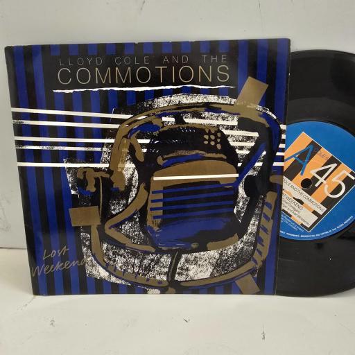 LLOYD COLE AND THE COMMOTIONS Lost Weekend Big World COLE 5 7” Single