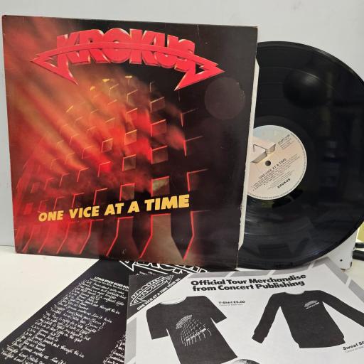 KROKUS One Vice at a Time SPART 1189 12” LP